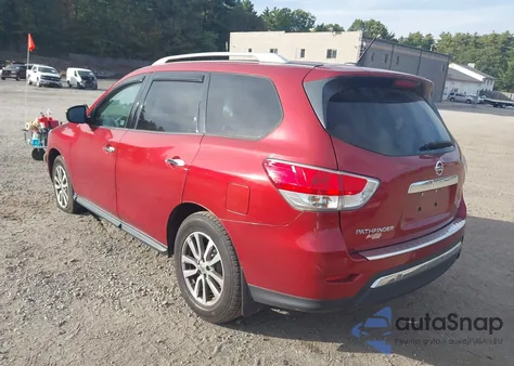 2015 Nissan Pathfinder Sv z USA, uszkodzony, nr VIN 5N1AR2MM4FC715482